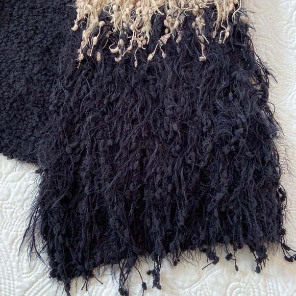 Milano Shaggy Vest, Color Block, Size S/M - Picture 7 of 12